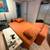 Orange sofa bed 4 thumbnail