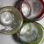3 Perrier 1998 Can Labels drinking glasses Raspberry Lime Lemon 12 oz 6 thumbnail