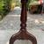 Antique Wooden Queen Anne Style Pedestal Circa 50s from Historic Home 6 thumbnail