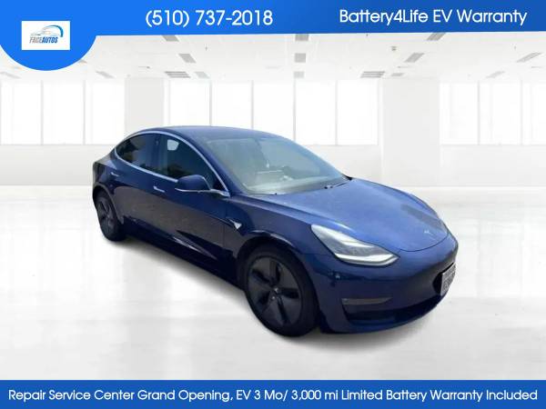 2018 Tesla Model 3 Long Range Sedan 4D 1