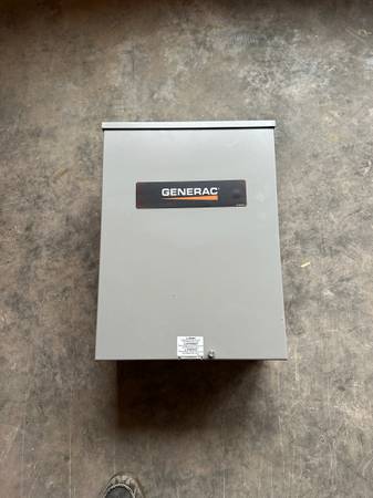 Generac transfer switch 1