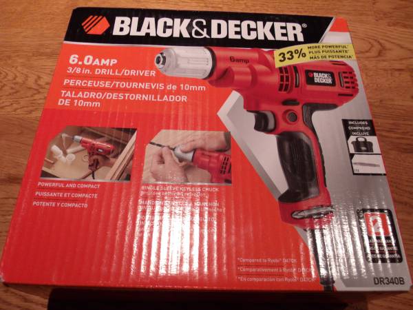 New Black and Decker Drill 1