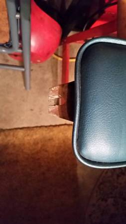 C2 Corvette Center Arm Rest - Vinyl covered 1