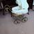 Vintage Doll Bram Stroller Buggy Woven Basket Metal Frame Used 1 thumbnail