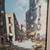 Original Oil Painting of Italian Street Scene by Clutterbuck 2 thumbnail