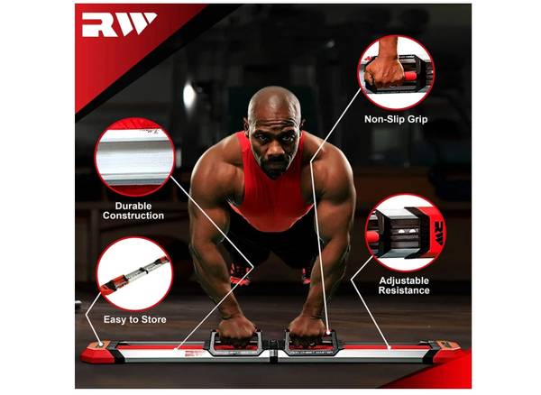 Iron Chest Master Push Up Machine - The Perfect Chest Workout Equipmen 1