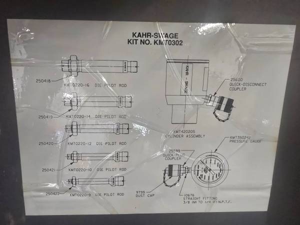 Kahr Spherical Bearing Center Pull Swage Kit - $499 (ASTON)62940363921025123