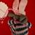 NEW ANTHROPOLOGIE "TRAVEL BUNNY NEW YORK CITY" WOOL-FELTED ORNAMENT 6 thumbnail