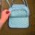 Goyard Blue Turquoise Goyardine Canvas and Chevroches 3 thumbnail