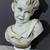 MONUMENTAL 1968 AZZOLIN BROTHERS ITALIAN PORCELAIN BUST OF A BOY 3 thumbnail