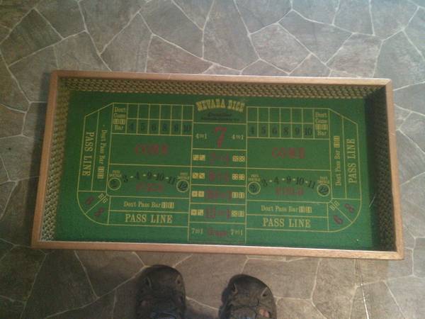 nevada crap table 1