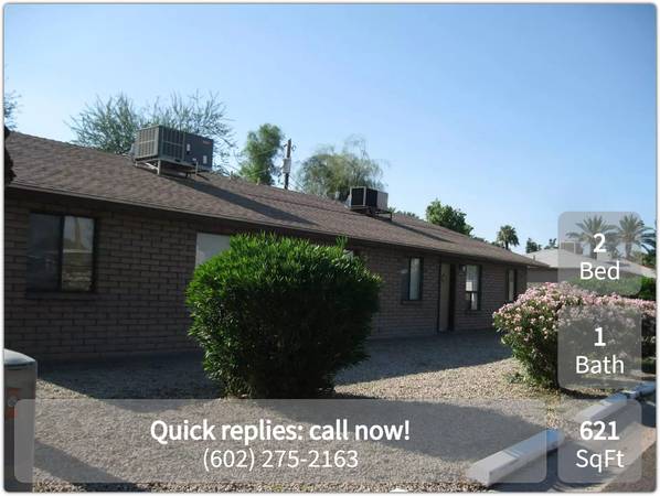 $877 / 2br - 621ft2 - Phoenix's charm: Perfect 2 bed, 1 bath in a coveted area. (Phoenix - McDowell Plaza)64024993739137122