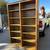 Exquisite Medium Oak Finished 12 Shelf  Solid Oak 8ft Tall Bookcase 5 thumbnail