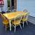 Table & 6 chairs, 8 draw bureau w/mirror, full headboard 3 thumbnail