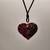 Orgonite Heart Pendant – EMF Protection, Energy Shield, Garnet & Obsid 5 thumbnail