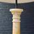 Pair of Antique Neoclassical Style Column Marble Table Lamps, c.1930’s 7 thumbnail
