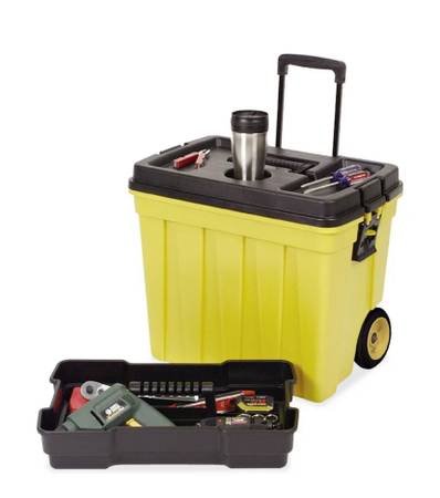 Continental Tuff Box Portable Tool Organizer, 22 3/4" x 15" x 9 1/4", 1