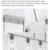 NEW-Island Light for Kitchen, Brushed Nickel Dining Room Light Fixture 6 thumbnail