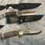 Knives custon hand made all with Alaska real antler handles 6” blades 1 thumbnail