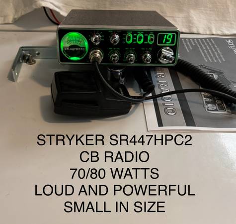 Stryker SR447HPC2 HI POWER CB RADIO - $300 (Heber Springs AR)63471309210881120