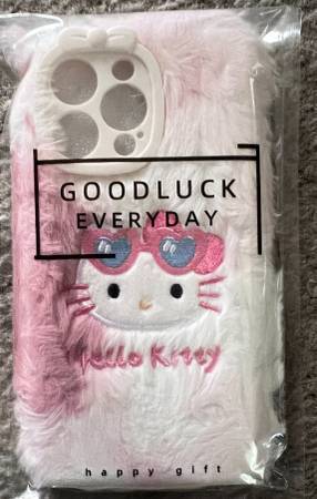 Hello Ketty Case for iPhone 15/13 Pro Max- Black-NEW 1