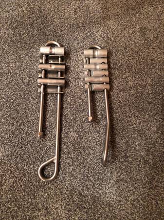 (2) SMC Rappel Racks 1