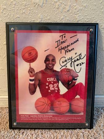 Curly Neal autographed photo 1