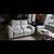 Electric leather loveseat recliner 2 thumbnail