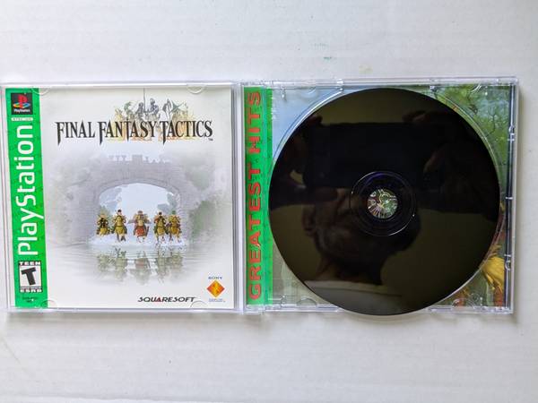 Final Fantasy Tactics PS1 PlayStation 1 Complete CIB 1