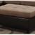 Chocolate or Tan Ottoman - (free delivery) 2 thumbnail