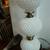 Vintage White Milk Glass Hobnail Table Lamp 2 thumbnail