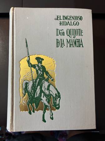 Don Quixote, by Miguel de Cervantes, in Spanish 1