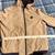 Men's khaki hooded Michael kors jacket size large 1 thumbnail
