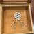 Burl Glass Top Cigar Humidor, 2 Cigar Cutters and 2 Humidifiers 10 thumbnail