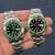 50th Anniversary Rolex KERMIT FLAT-4 Green 16610LV Bezel Full Set 2 thumbnail