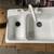 White cast iron deep double kitchen sink ( heavy duty) 2 thumbnail