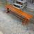 Solid Wood Trestle Dining Table Set 72” 4 Chairs + Bench -Delivery! 8 thumbnail