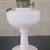 VINTAGE ALADDIN Alacite White Lincoln Drape Oil Lamp  Nu-Type B Burner 1 thumbnail