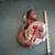 Heavy cast plaster wall hanger Native Indian American warrior 2 thumbnail