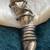 19th Century Art Nouveau Mother of Pearl Serving Spoon Serpentine H 3 thumbnail