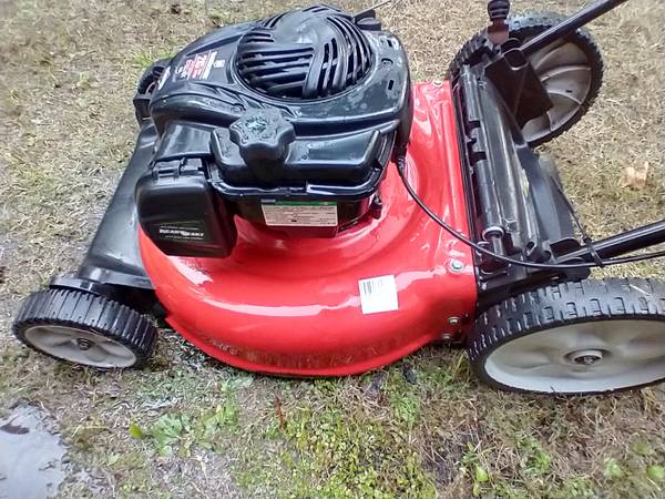 Almost New MTD Lawn Mower With Bagger 1