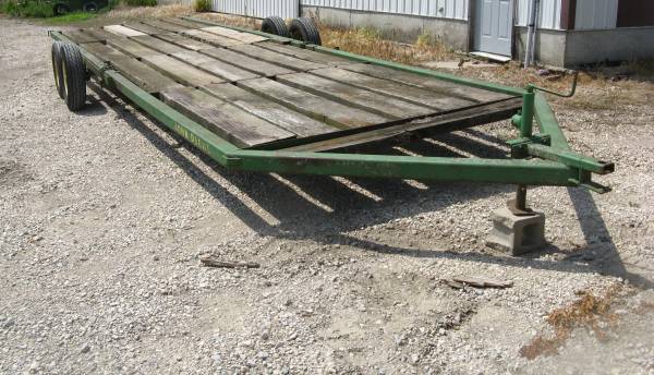 John Deere implement trailer 1
