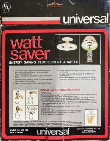 Fluorescent Light Adapter 1