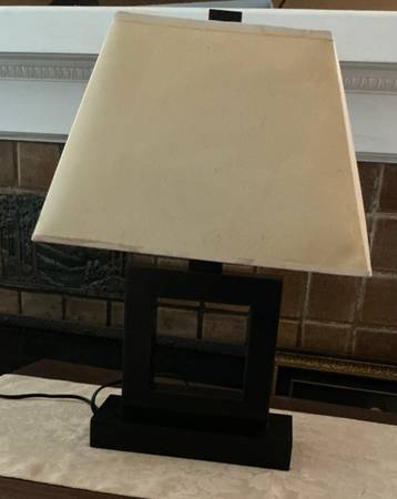 Robert Abbey "Doughnut" Accent Lamp — Black Finish 1