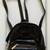 Black Patent Mini Backpack 2 thumbnail