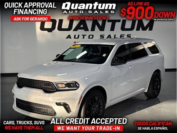 2021 DODGE DURANGO SXT PLUS SPORT UTILITY 4D 1