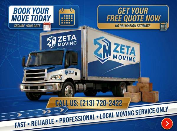 Los Angeles Movers – Serving ALL LA County (Same Day Available) 1