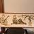 Mid Century Mod Japanese Oriental Women Gravel Art Collage Wall Panel 1 thumbnail