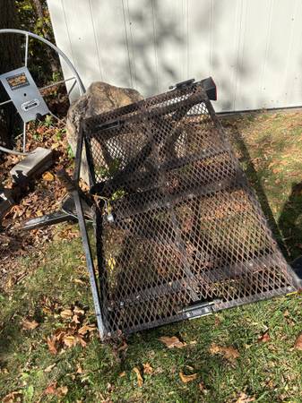 Large Heavy Duty Cargo Platform 54x32 Three Bike 1