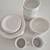 Fiestaware White Dinnerware Set - 20 Pieces 1 thumbnail